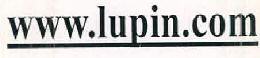 Www.lupin.com Device mark 2587787 Trademark