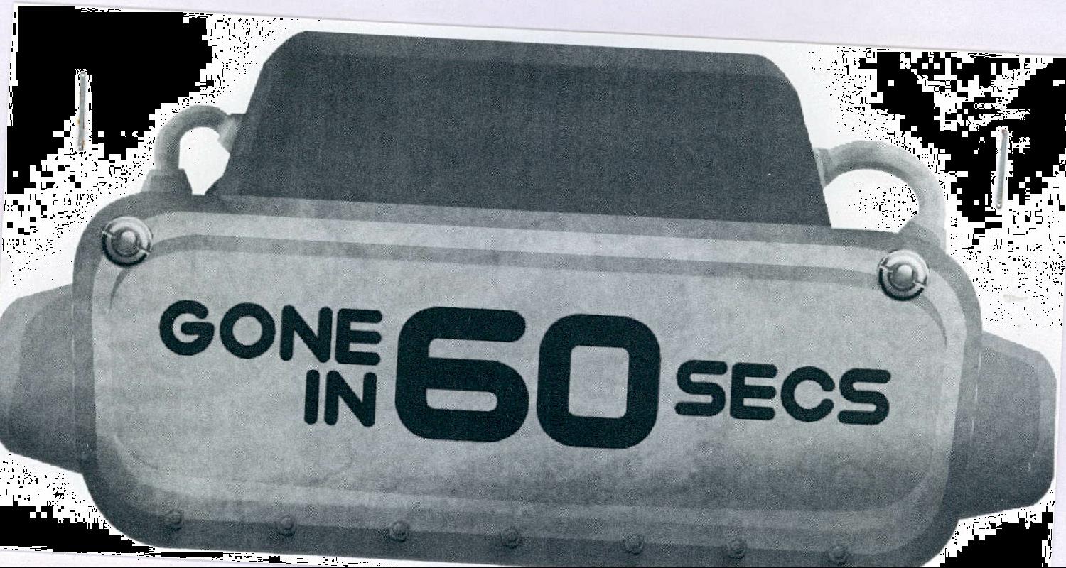 Gone In 60 Secs Device mark 1975300 Trademark