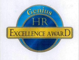 Genius Hr Excellence Award (device) Device mark 2868643 Trademark