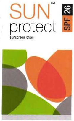 Sun Protect With Label Device mark 2875241 Trademark