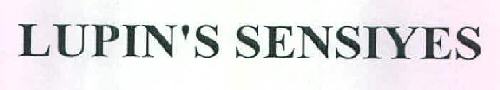 Lupin's Sensiyes Device mark 2967444 Trademark