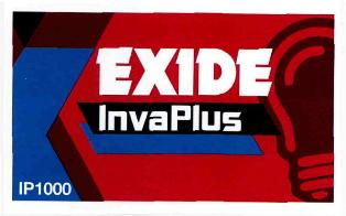 Exide Invaplus (label) Device mark 2712575 Trademark