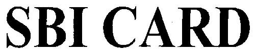 Sbi Card Device mark 2962690 Trademark