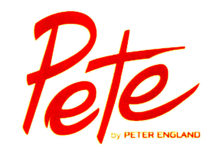 Pete By Peter England Device mark 2946808 Trademark