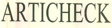 Articheck Device mark 2961078 Trademark