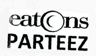 Eatons Parteez (label) Device mark 2797153 Trademark