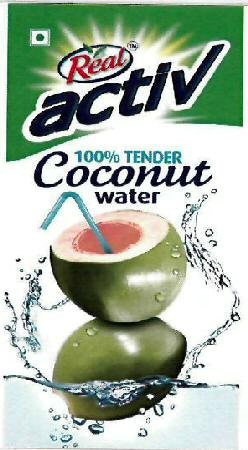 Real Active 100% Tender Coconut Water Device mark 3099444 Trademark