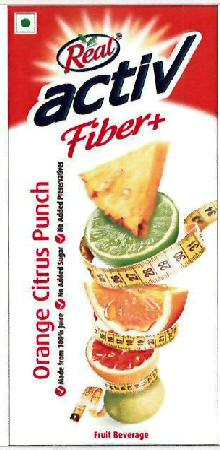 Real Active Fiber Orange Citrus Punch Device mark 3099446 Trademark