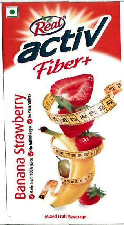 Real Active Fiber Banana Strawberry Device mark 3099448 Trademark