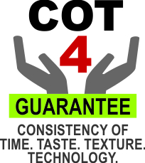 Cot 4 Guarantee Consistency Of Time, Taste, Texture, Technology With Device Device mark 3178078 Trademark