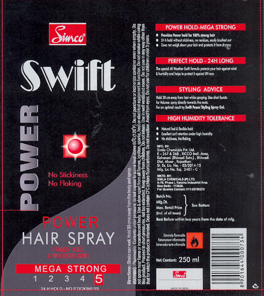 Simco Swift Device mark 3107236 Trademark