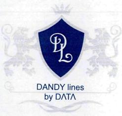 Dandy Lines By Data, Dl, Device Of Crown, Shield With Supporters Device mark 2859371 Trademark