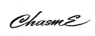 Chasme (label) Device mark 3139662 Trademark