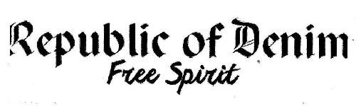Republic Of Denim Free Spirit Device mark 3154068 Trademark