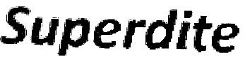 Superdite Device mark 3196655 Trademark