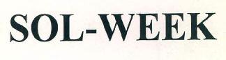 Sol-week Device mark 3225104 Trademark