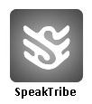 Speaktribe (with Device) Device mark 3225127 Trademark