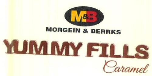 M&b Morgein & Berrks Yummy Fills Caramel Device mark 3240878 Trademark