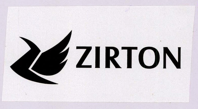 Zirton (with Device) Device mark 3271698 Trademark
