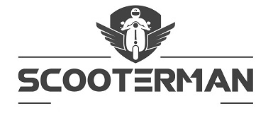Scooterman (with Device) Device mark 3227767 Trademark