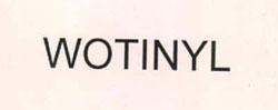 Wotinyl Device mark 2543855 Trademark