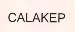 Calakep Device mark 2543865 Trademark