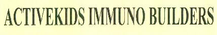Activekids Immuno Builders Device mark 3256338 Trademark