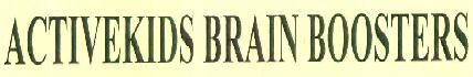 Activekids Brain Boosters Device mark 3256345 Trademark