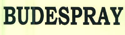 Budespray Device mark 3216529 Trademark