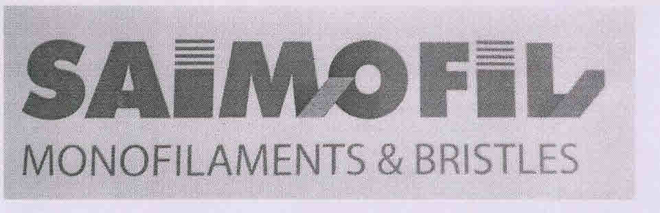 Saimofil Monofilaments & Bristles Device mark 3217754 Trademark