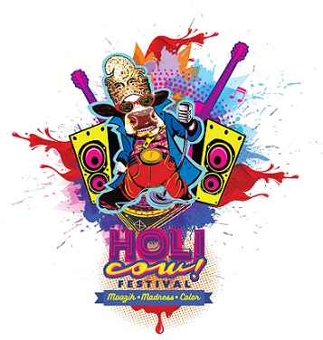 Holi Cow With Device Device mark 3224385 Trademark