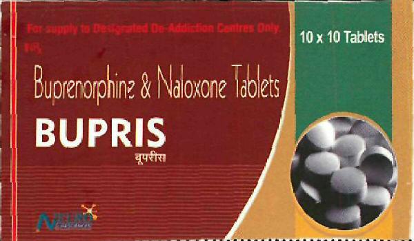 Buprenorphine & Naloxone Tablets Bupris Device mark 3279717 Trademark