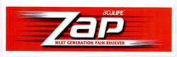 Aculife Zap Device mark 3318467 Trademark