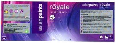 Asian Paints Royale Luxury Enamel Device mark 3272244 Trademark