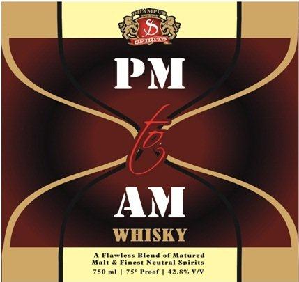 Pm To Am Whisky (logo) Device mark 3031072 Trademark