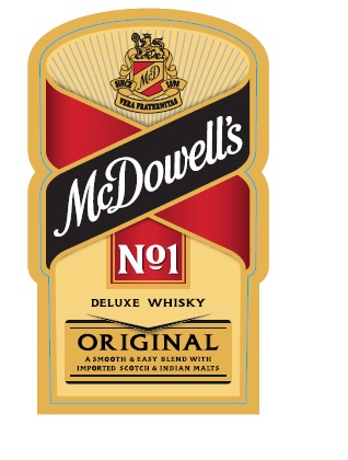 Mcdowell’s No. 1 Deluxe Whisky Device mark 3031095 Trademark