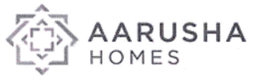 Aarusha Homes (with Device) Device mark 3031177 Trademark