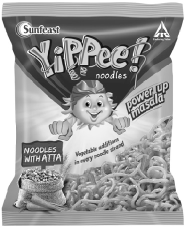 Sunfeast Yippee! Noodles Power Up Masala Device mark 3326668 Trademark