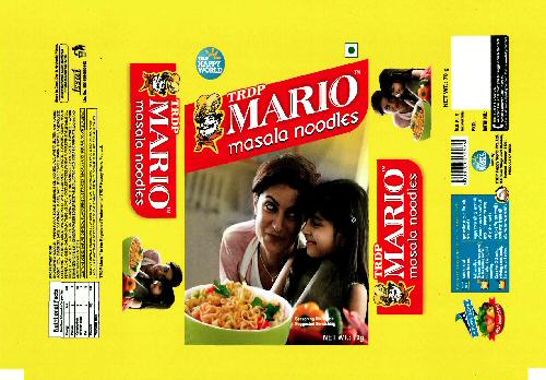 Mario Masala Noodles Device mark 3305784 Trademark
