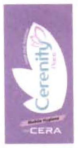 Cerenity With Cera Device mark 3054479 Trademark