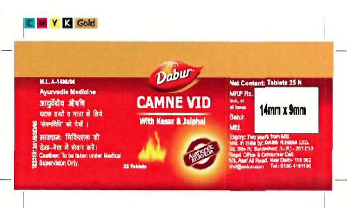 Dabur Camne Vid Device mark 3349822 Trademark