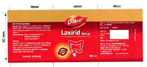 Dabur Laxirid Syrup Device mark 3349827 Trademark