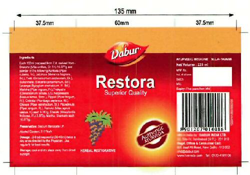 Restora Device mark 3349838 Trademark