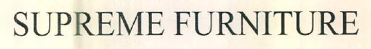 Supreme Furniture Device mark 3054449 Trademark