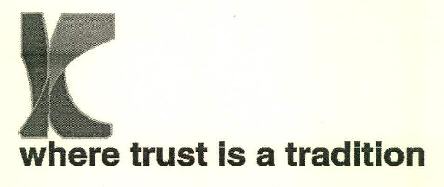 K Where Trust Is A Tradition Device mark 3318989 Trademark