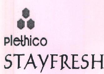Plethico Stayfresh Device mark 3326906 Trademark