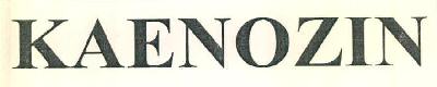 Kaenozin Device mark 3333371 Trademark