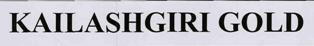 Kailashgiri Gold Device mark 3333407 Trademark
