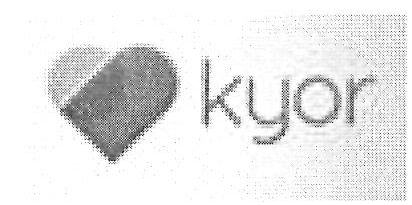 Kyor Device mark 3368100 Trademark