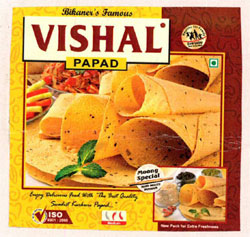 Vishal Papad With Device Of Papad Device mark 3399405 Trademark
